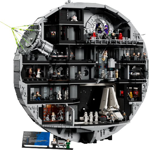 Death Star et ses scènes intérieures